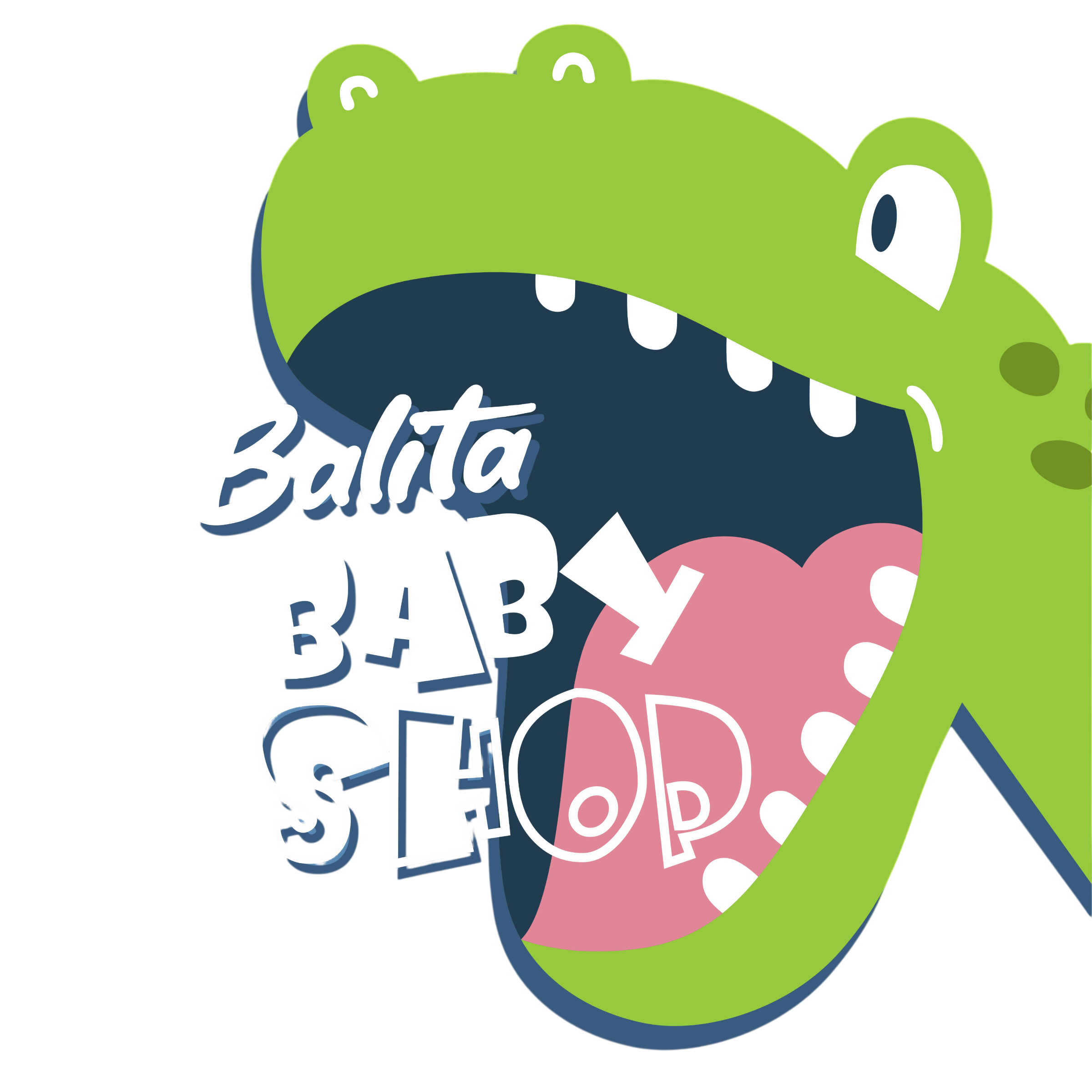 Ilustrasi dinosaurus Balita Baby Shop